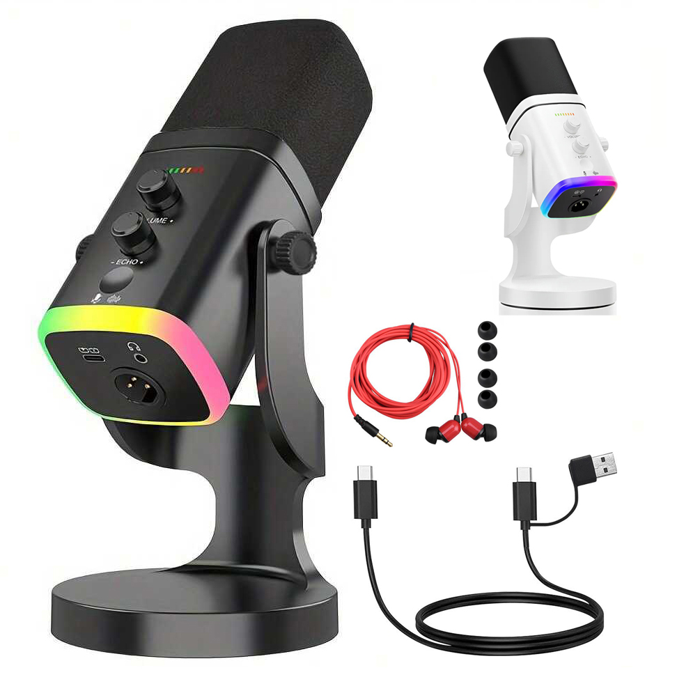 Gaming Headset Rgb - Microphone dynamique USB/XLR pour le streaming