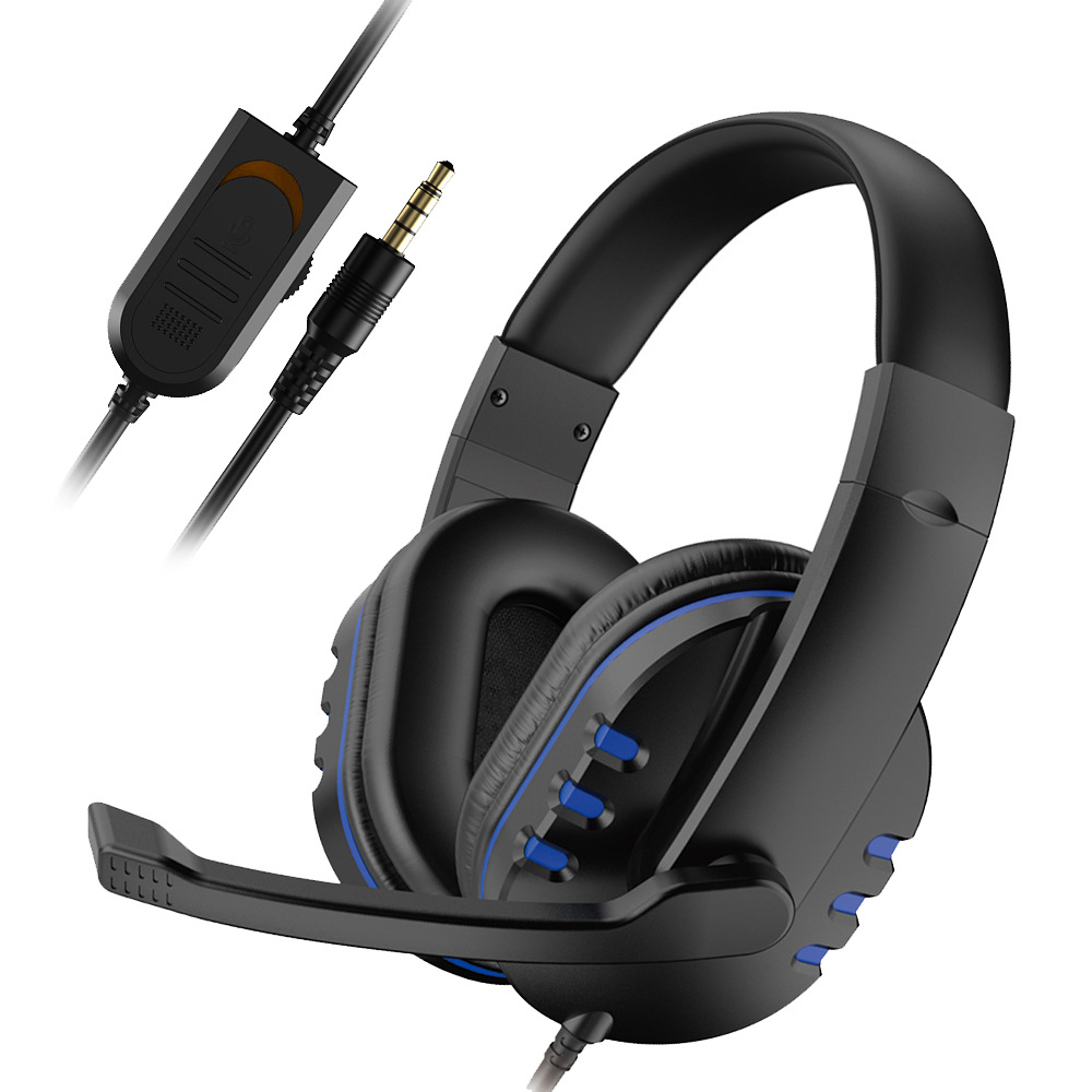 Gaming Headset Rgb - Écouteurs de jeu filaires 3.5mm, casque