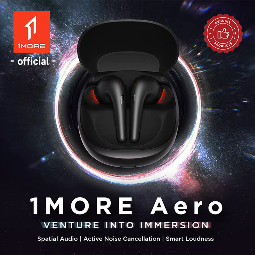 Noise Cancelling Headphone - Écouteurs intra-auriculaires 1MORE Aero avec réduction