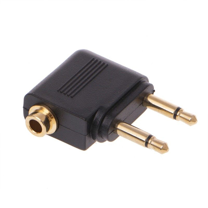 1pc or nickelé avion aérien 3. - Earphone Splitter Jack avis et prix