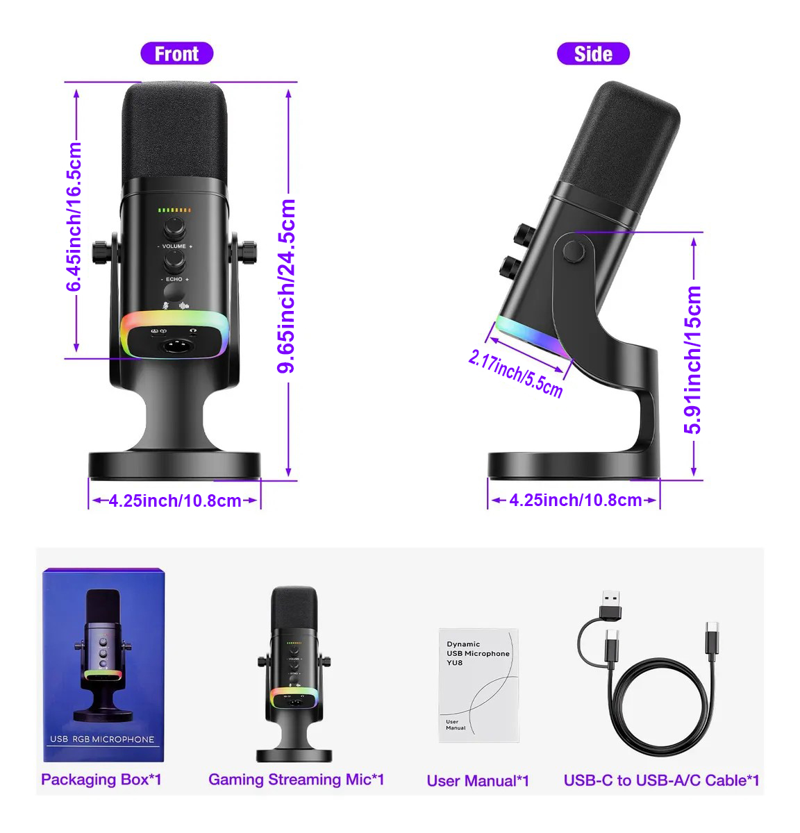 Microphone dynamique USB/XLR p - Gaming Headset Rgb avis et prix