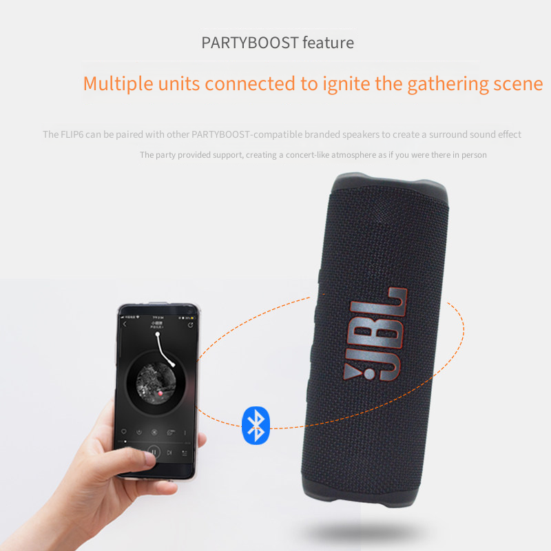 La fonction étanche du JBL FLI - Jbl Speaker Flip 6 avis et prix