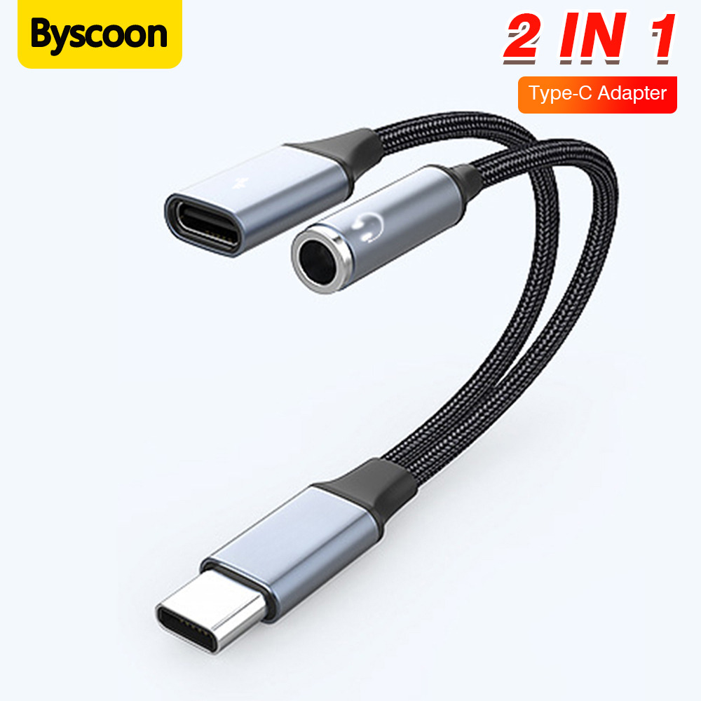 Adaptateur audio 2 en 1 Type C - Earphone Splitter Jack avis et prix