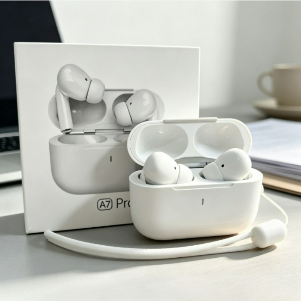 Casque Bluetooth A7 Pro 2028,  - Earbuds Charging Case avis et prix