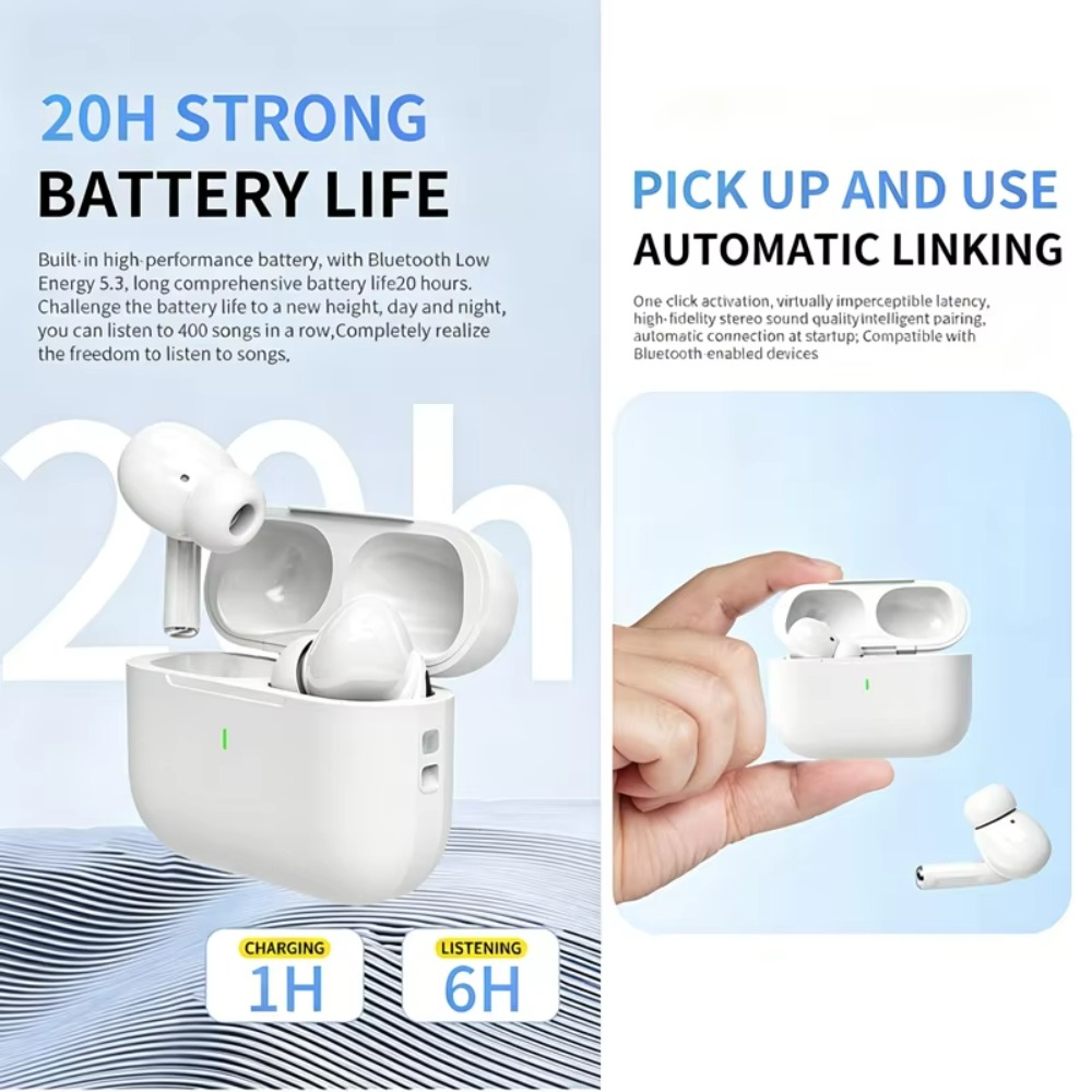 Casque Bluetooth A7 Pro 2028,  - Earbuds Charging Case avis et prix