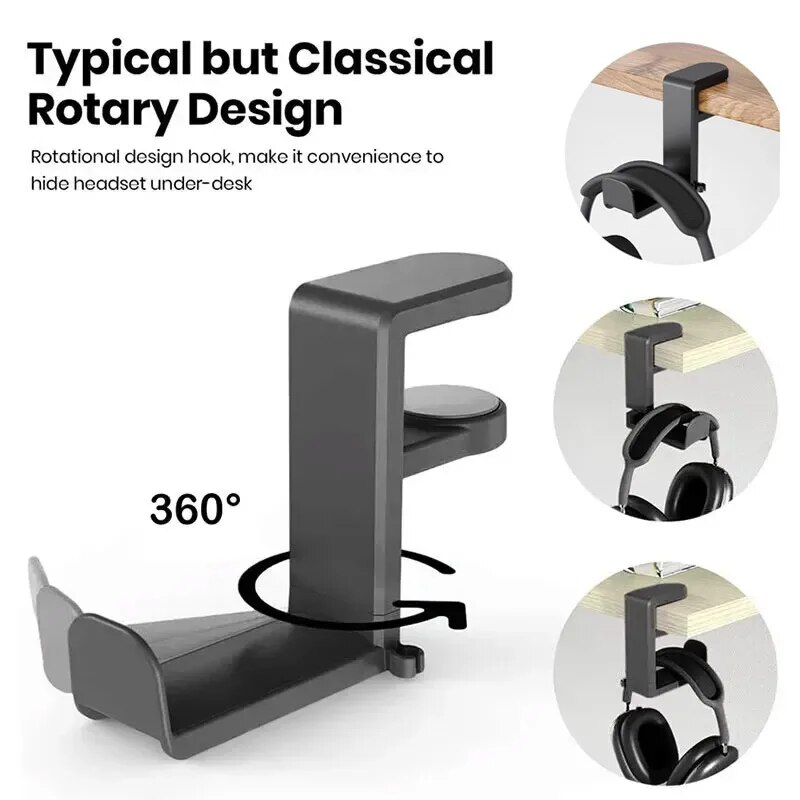 Support de casque sous le bure - Headphone Stand Desk avis et prix